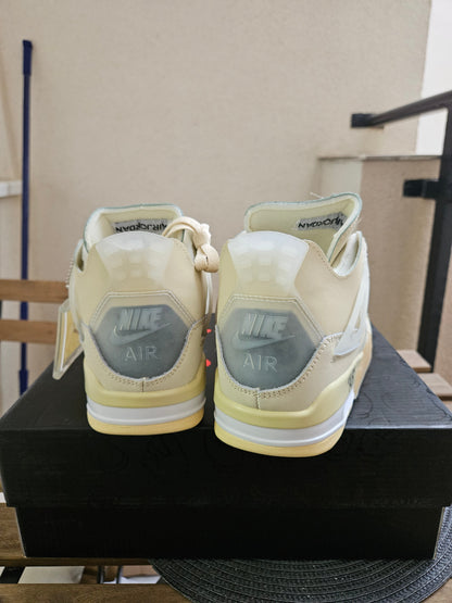 NIKE PATIKE JORDAN 4 Retro OFF WHITE