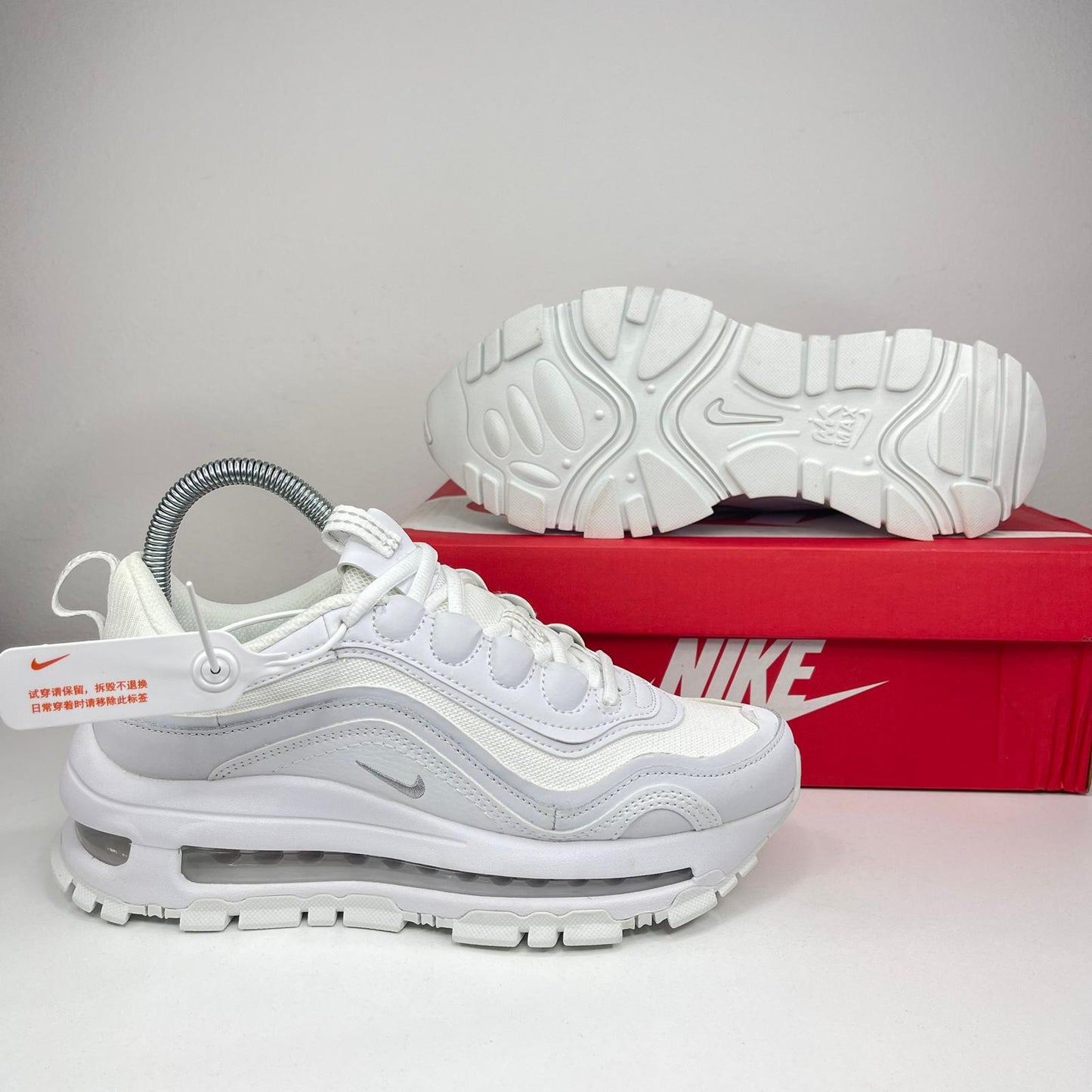 NIKE PATIKE Air Max 97 Futura Triple White