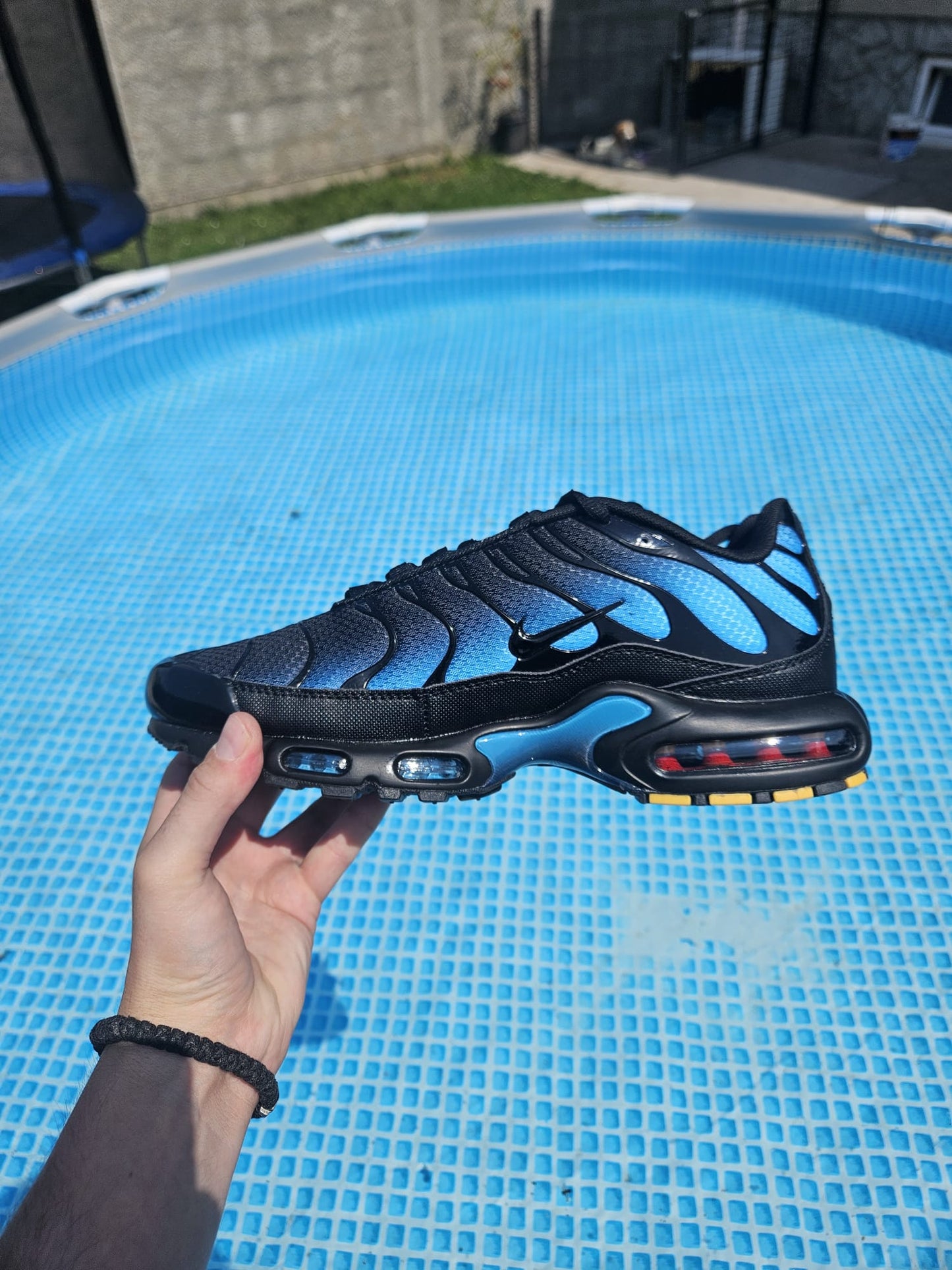 NIKE PATIKE TN Black Blue